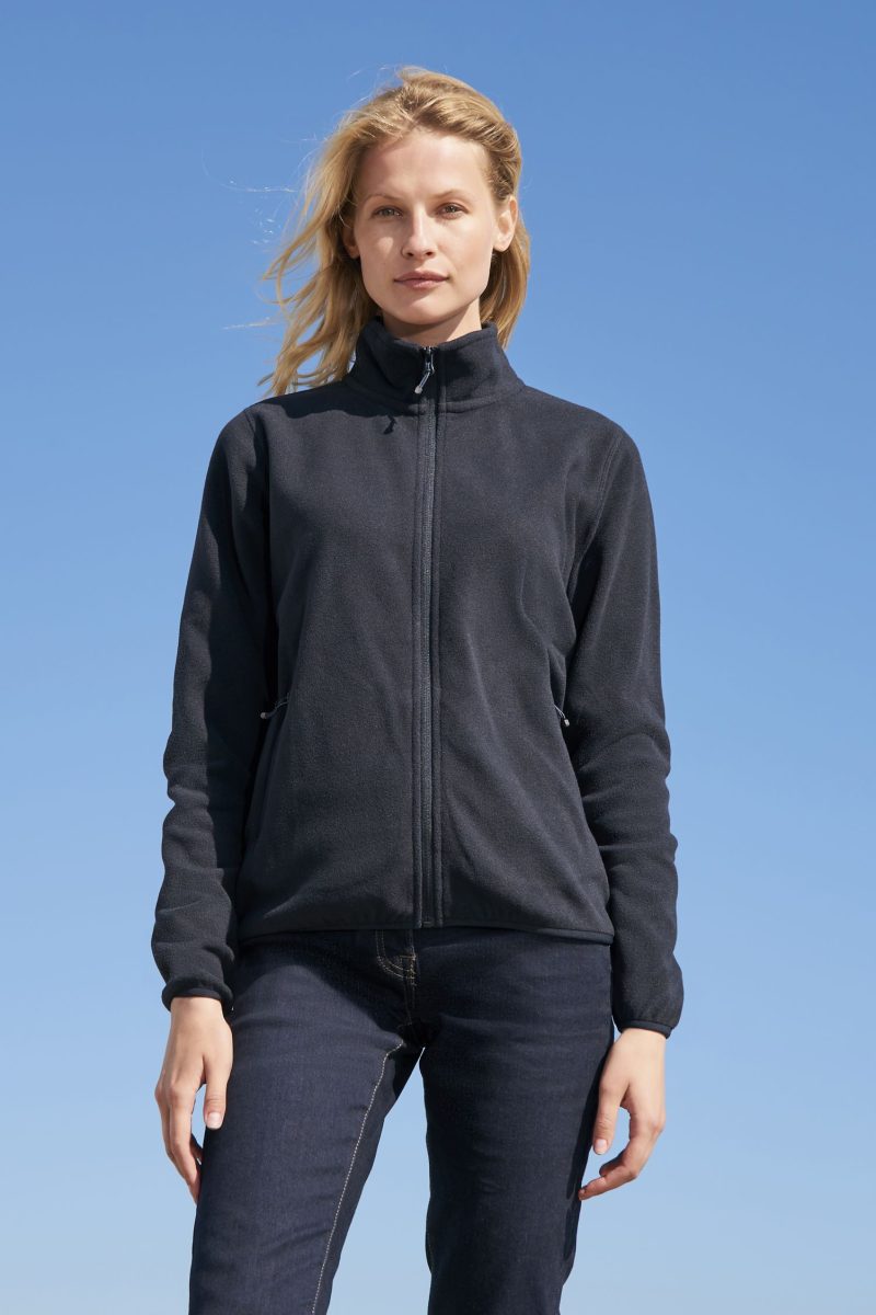 Chaqueta Con Cremallera De Microfibra Para Mujer Factor Women Sols