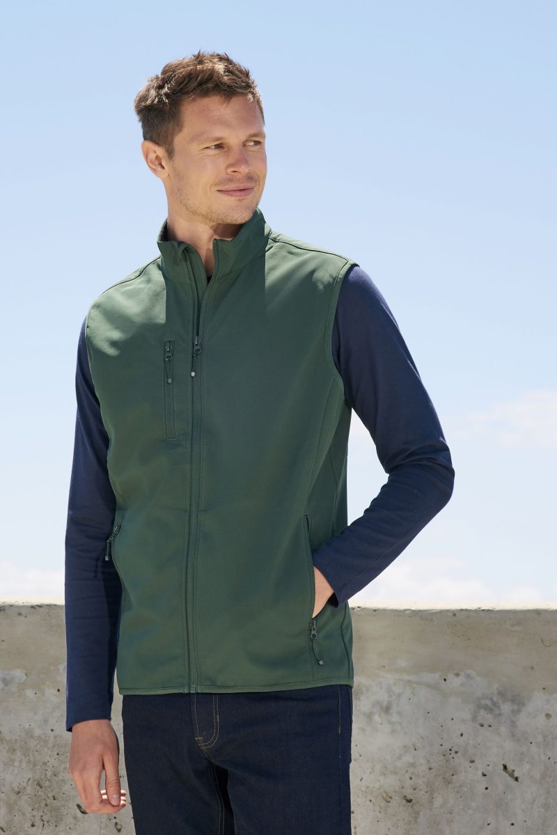 Chaleco De Hombre Softshell Falcon Bw Men Sols