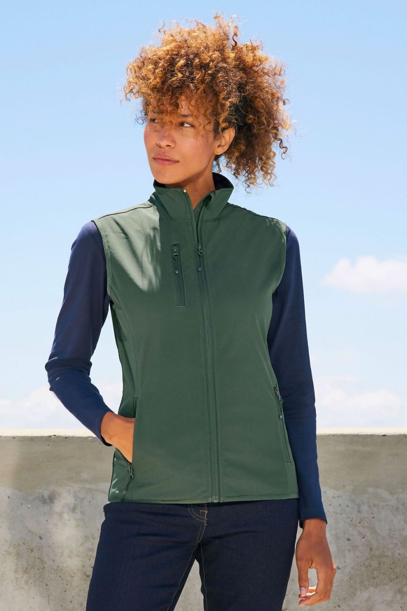 Chaleco Softshell Para Mujer Falcon Bw Women Sols
