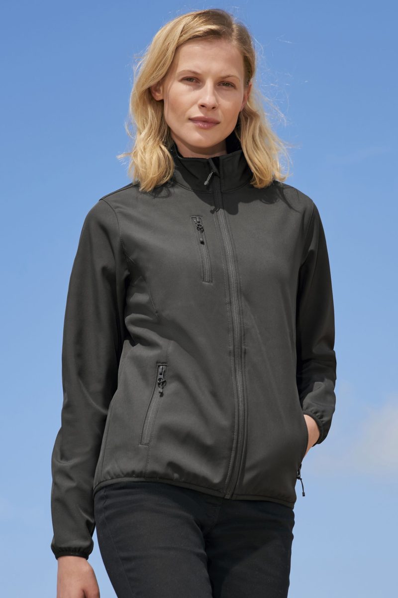 Chaqueta Softshell Con Cremallera Para Mujer Falcon Women Sols