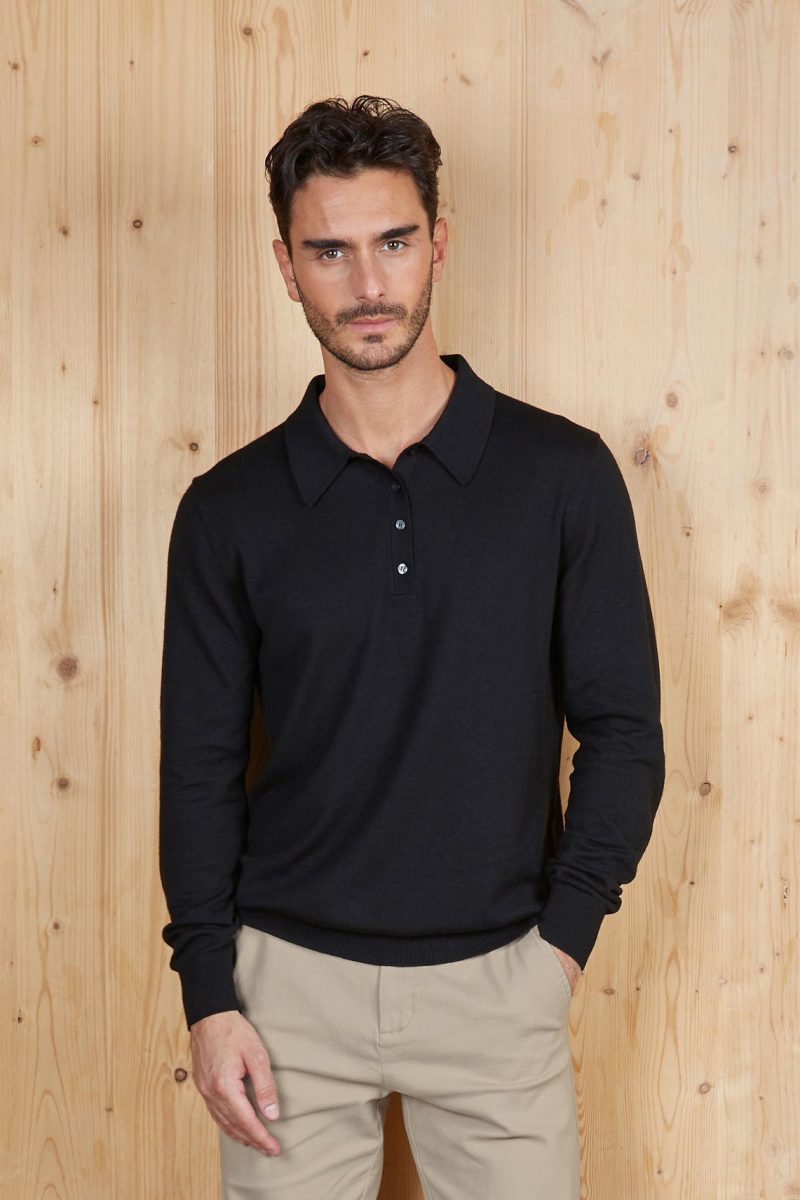 Jersey Hombre Cuello De Polo Neoblu Stefan Sols