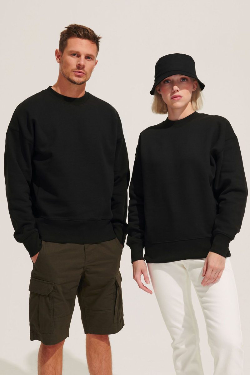 Sudadera Unisex Oversize Authentic Sols