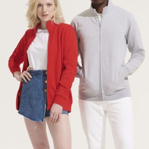 Sudadera Unisex Con Cremallera Cooper Sols