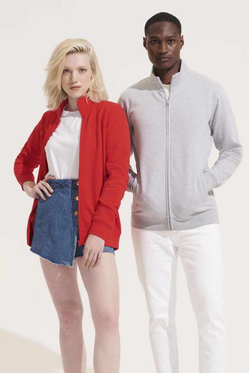 Sudadera Unisex Con Cremallera Cooper Sols