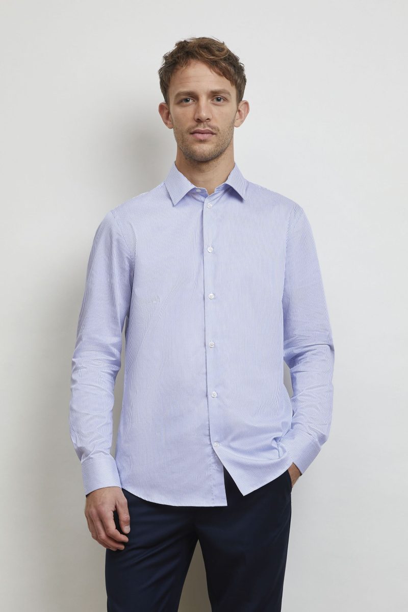 Camisa De Rayas Hombre De Fácil Cuidado Neoblu Baptiste Men Sols