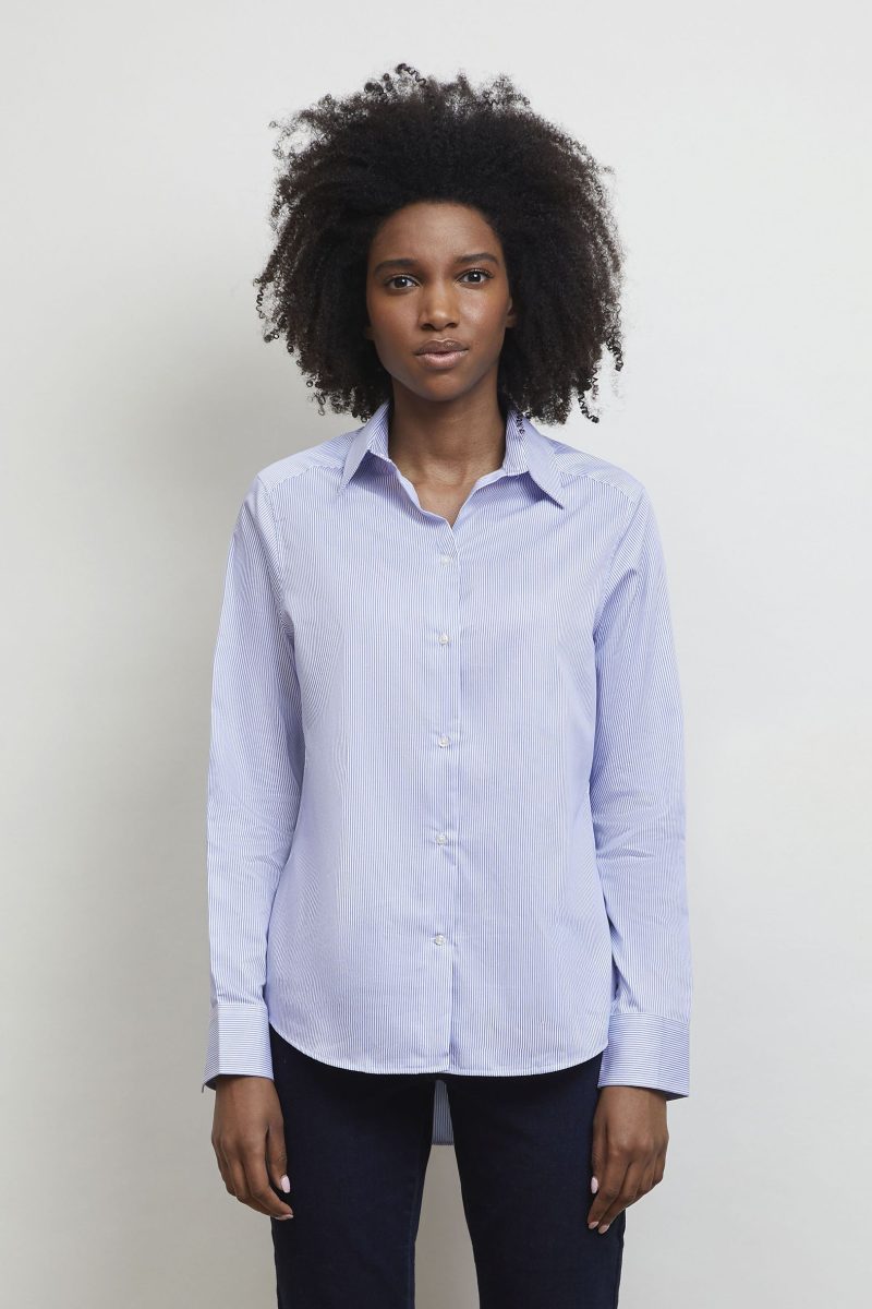 Camisa De Rayas Mujer De Fácil Cuidado Neoblu Baptiste Women Sols