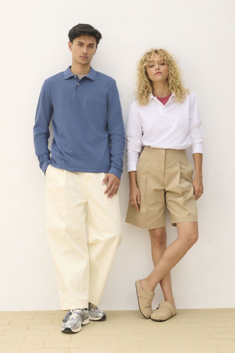 Polo Unisex Pacific Lsl Sols
