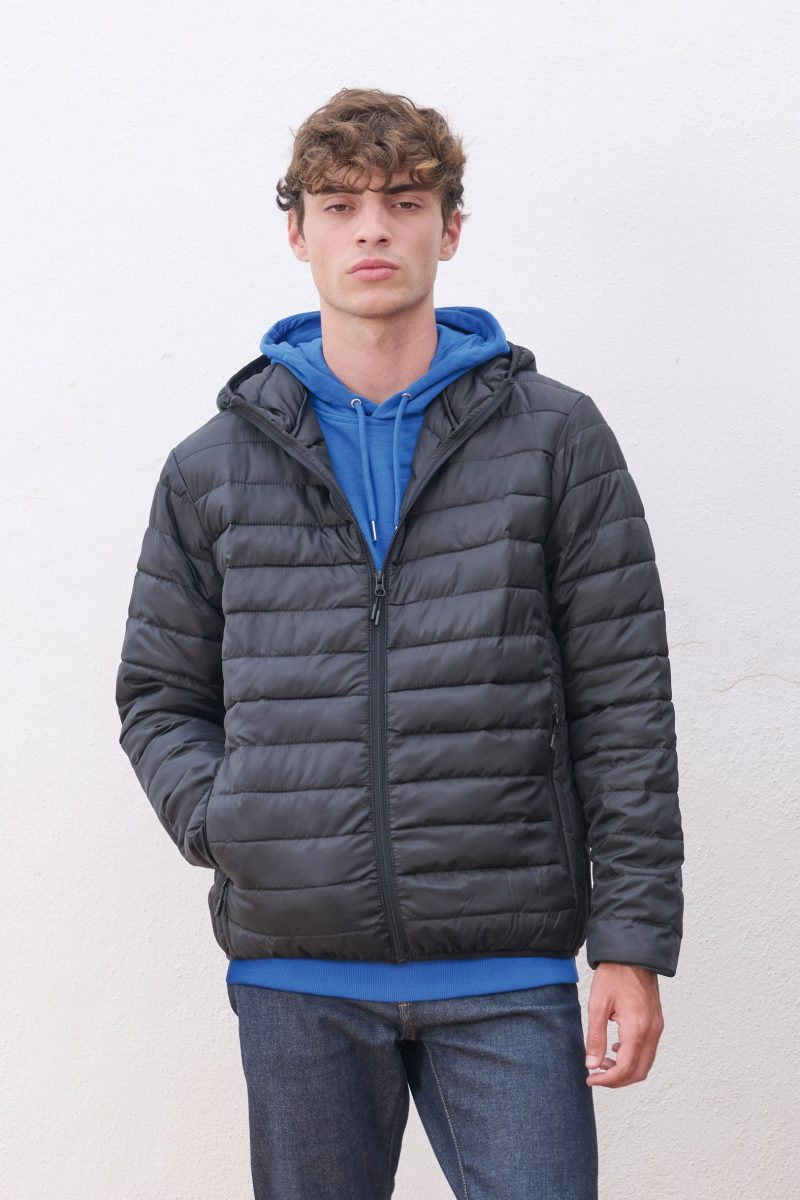 Chaqueta Acolchada Ligera Hombre Con Capucha Stream Hooded Men Sols