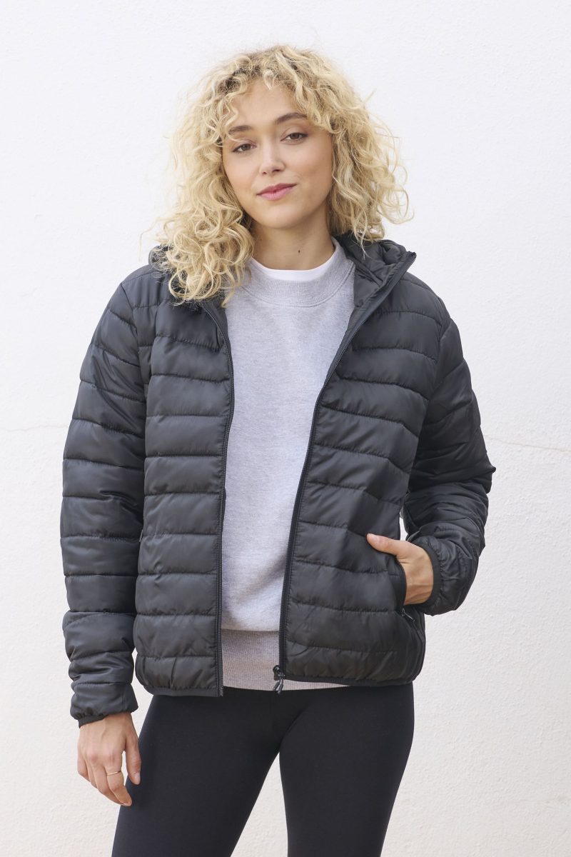Chaqueta Acolchada Ligera Mujer Con Capucha Stream Hooded Women Sols