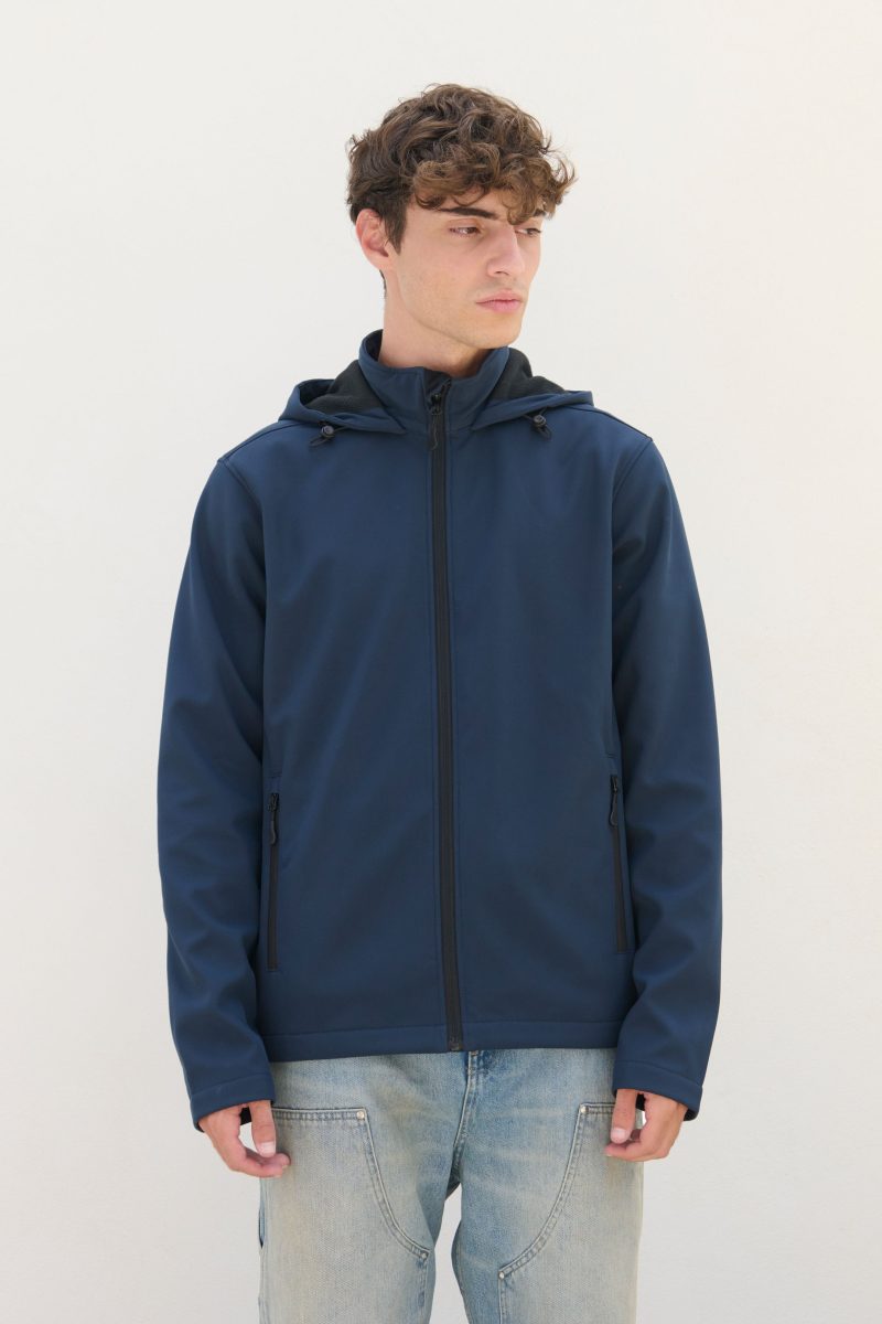 Chaqueta Softshell Hombre Con Capucha Race Hooded Men Sols