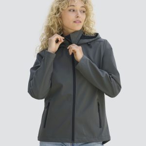 Chaqueta Softshell Mujer Con Capucha Race Hooded Women Sols