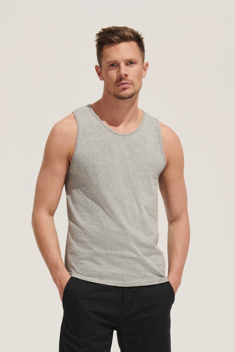 Camiseta Hombre Sin Mangas Justin Sols