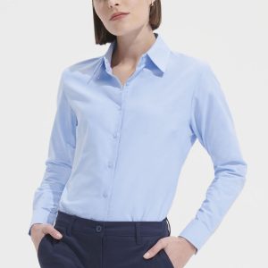 Camisa Oxford Mujer Manga Larga Embassy Sols