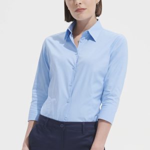 Camisa Stretch Mujer Manga 3/4 Effect Sols