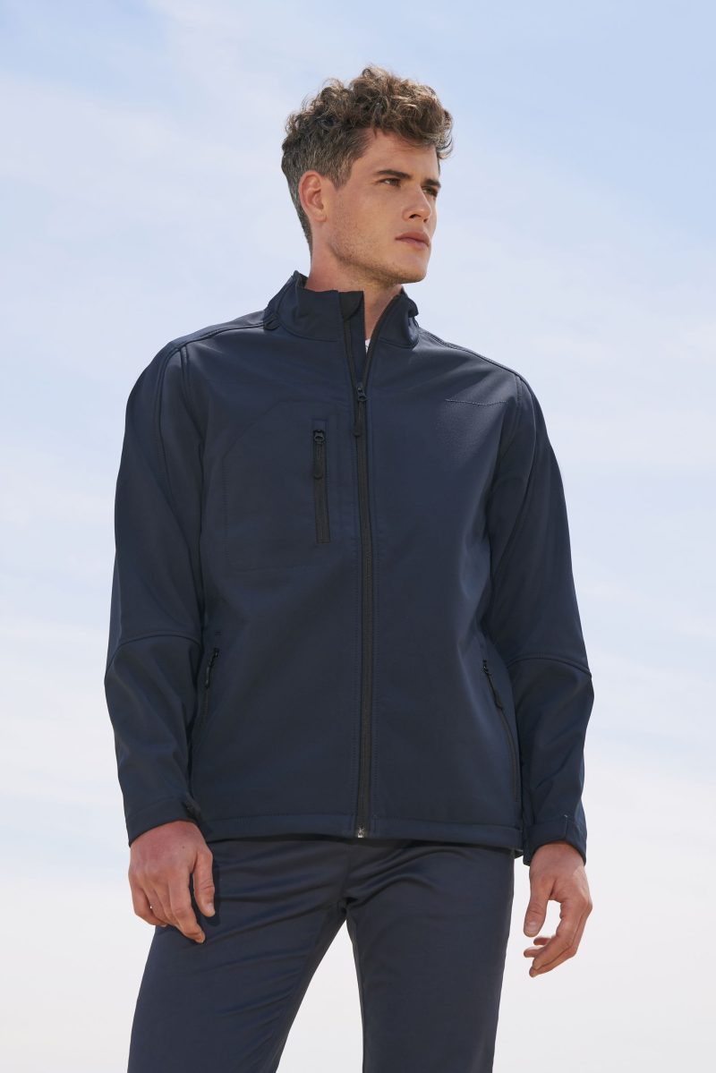 Softshell Con Cremallera Para Hombre Relax Sols