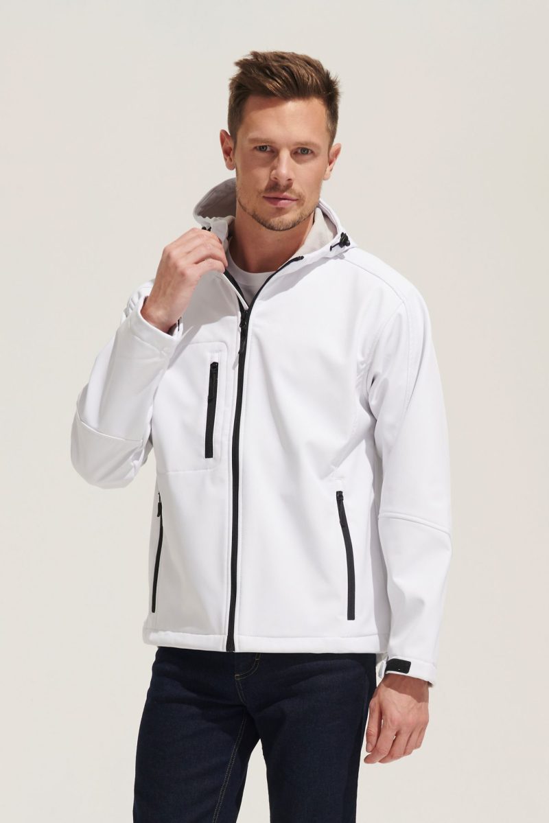 Softshell Con Capucha Para Hombre Replay Men Sols