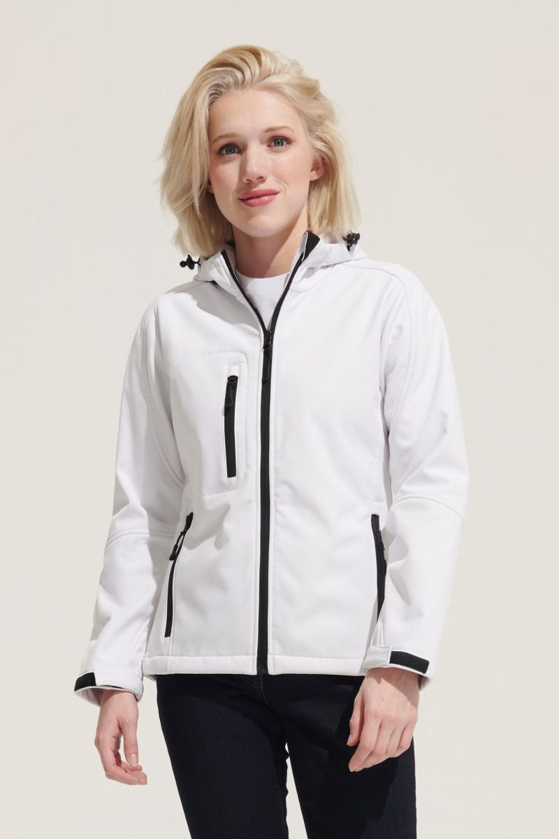 Softshell Con Capucha Para Mujer Replay Women Sols