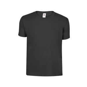 Camiseta Niño Color Iconic Makito - Negro