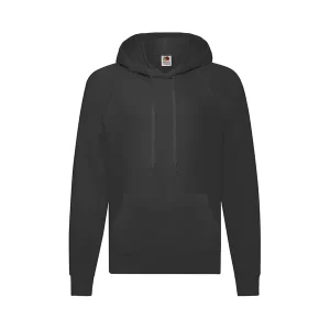 Sudadera Adulto Lightweight Hooded S Makito - Negro