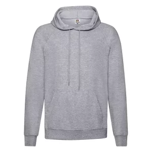 Sudadera Adulto Lightweight Hooded S Makito - Gris