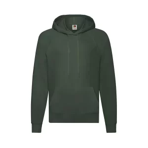 Sudadera Adulto Lightweight Hooded S Makito - Verde Oscuro