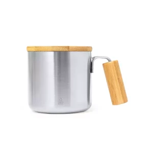 Taza Térmica Claire Makito - Plateado