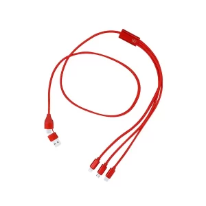 Cable Cargador Clodan Makito - Rojo