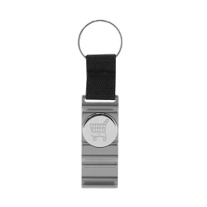 Llavero Moneda Soporte Nevin Makito - Plateado