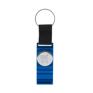 Llavero Moneda Soporte Nevin Makito - Azul