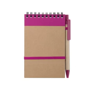 Libreta Ecocard Makito - Fucsia