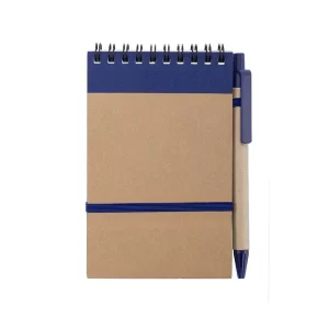 Libreta Ecocard Makito - Azul