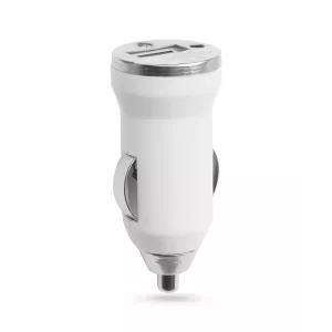 Cargador Coche USB Hikal Makito - Blanco