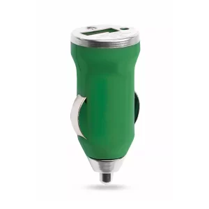 Cargador Coche USB Hikal Makito - Verde