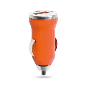 Cargador Coche USB Hikal Makito - Naranja
