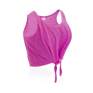 Camiseta Mujer Slem Makito - Fucsia Fluor