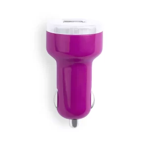Cargador Coche USB Denom Makito - Fucsia