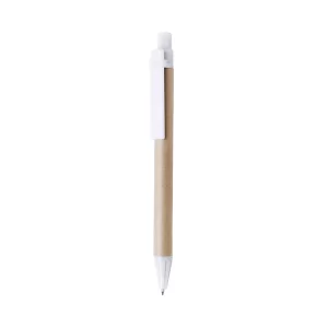 Bolígrafo Compo Makito - Blanco