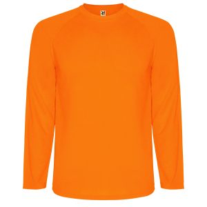 Camiseta Montecarlo l/s Roly - Naranja fluor