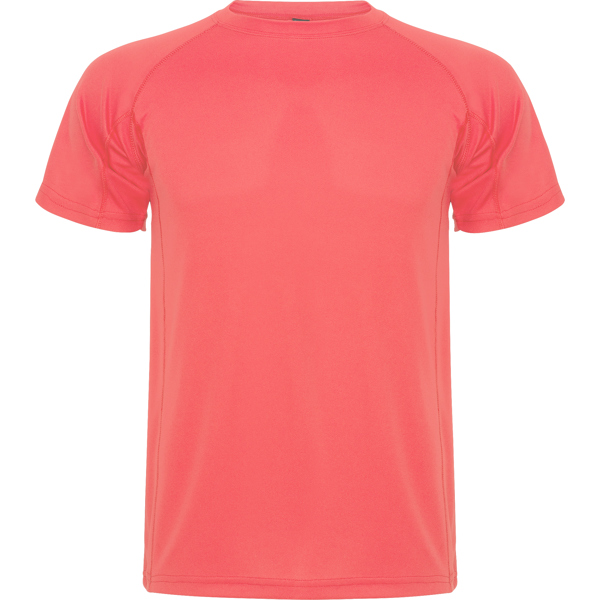 Camiseta Montecarlo Roly - Coral Fluor