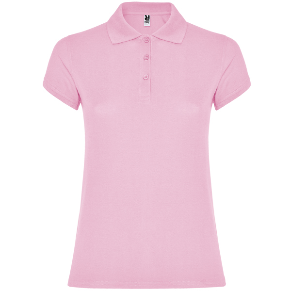 Polo Star Woman Roly - Rosa Claro