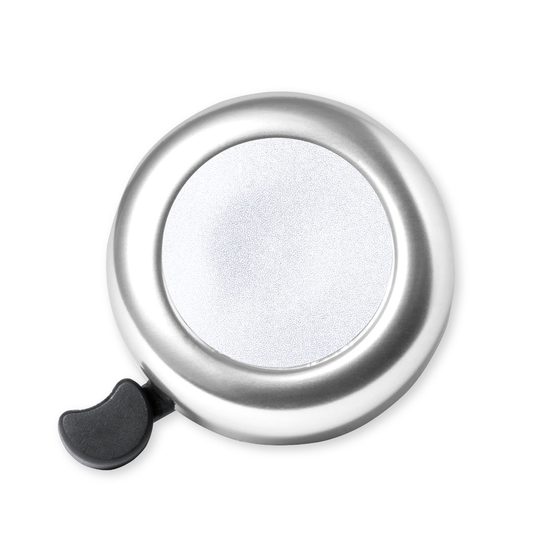 Timbre Bici Tolfen Makito - Plateado