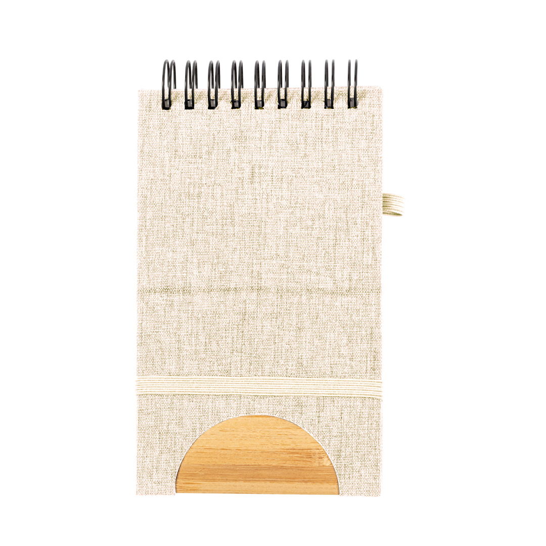 Libreta Soporte Alyxa Makito - Natural