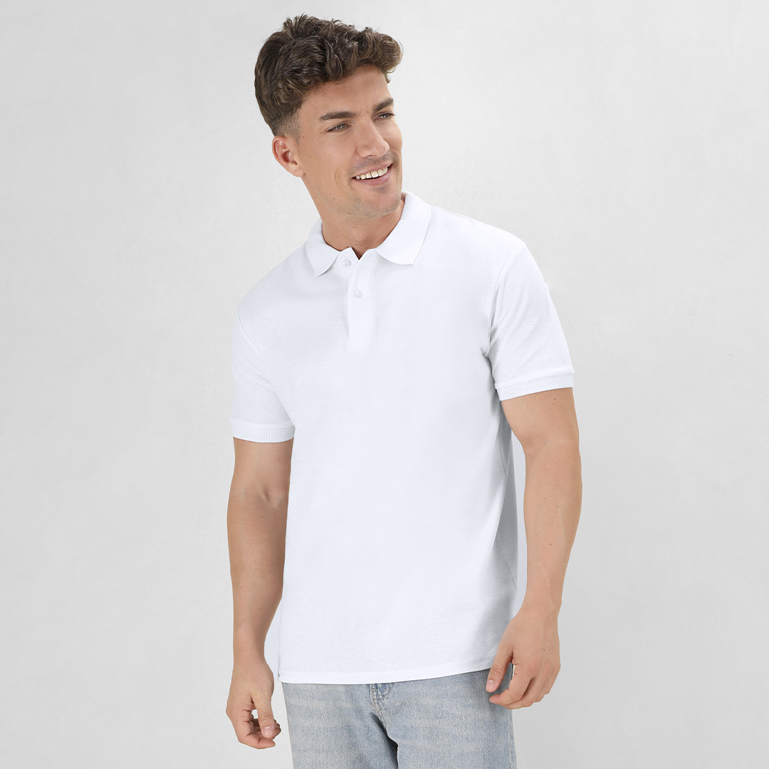 Polo Adulto Blanco Koupan Makito