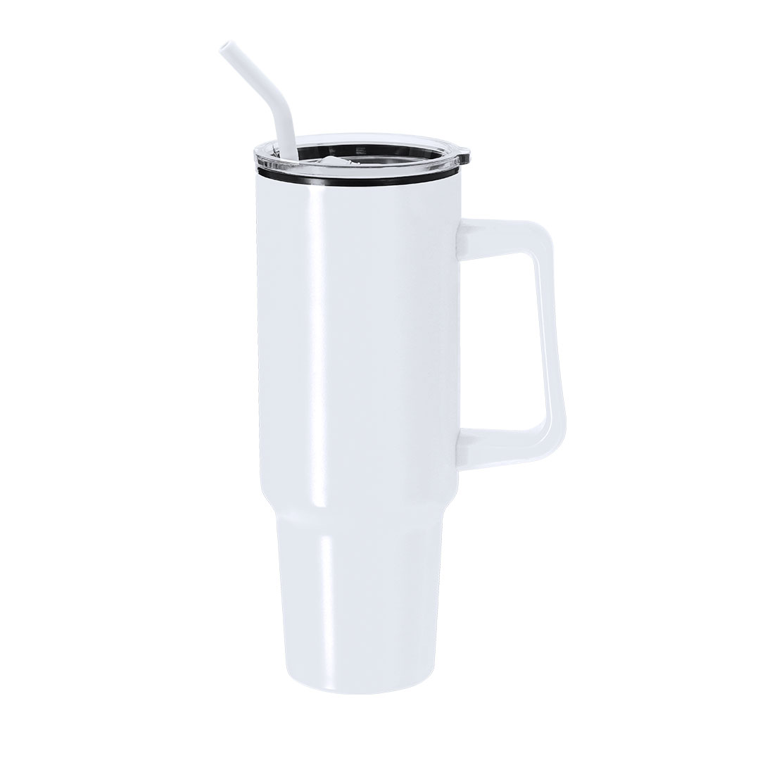Taza Térmica Lansin Makito - Blanco
