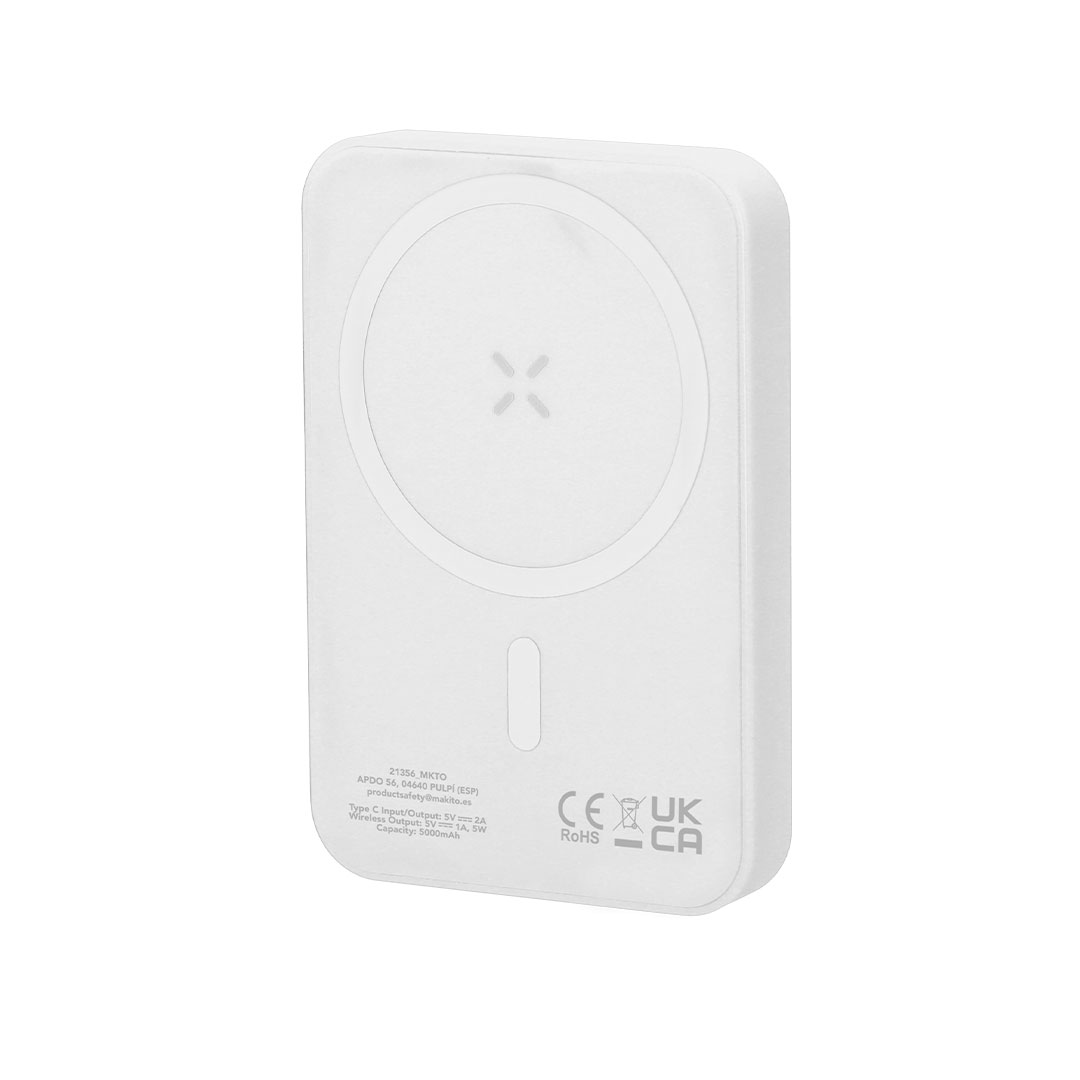 Power Bank Tudelak Makito - Blanco