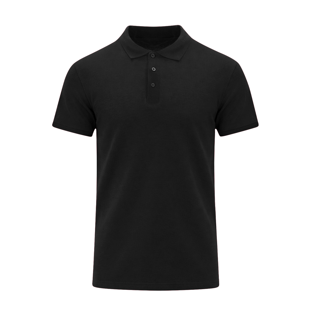 Polo Adulto Color Chaplin Makito - Negro