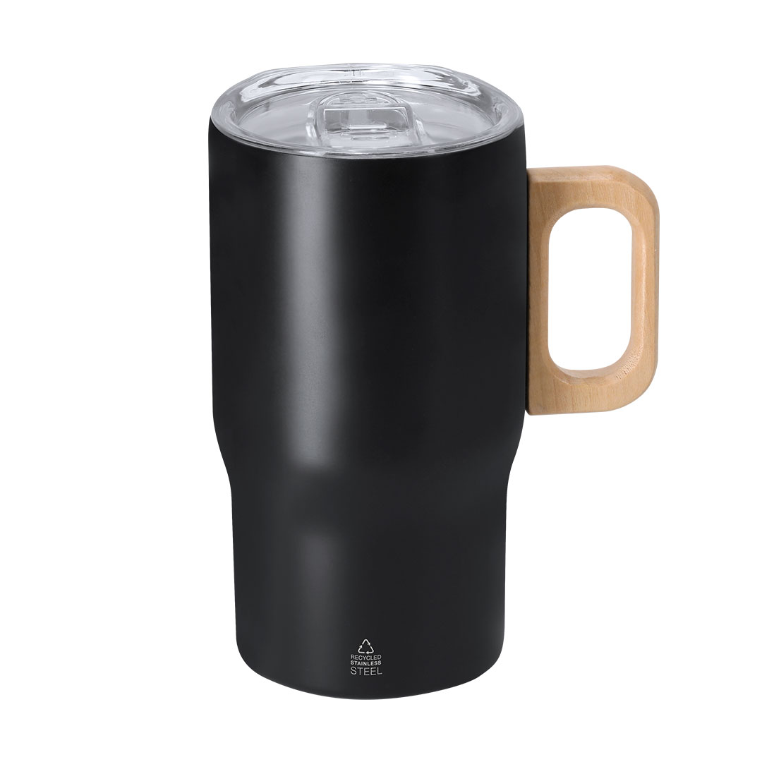 Taza Térmica Zaran Makito - Negro
