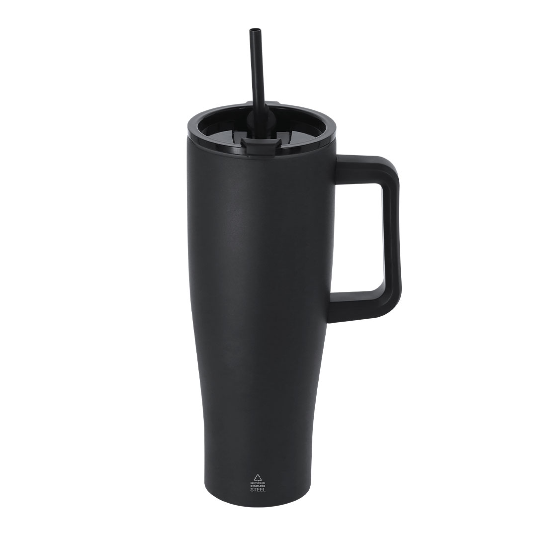 Taza Térmica Leandrok Makito - Negro