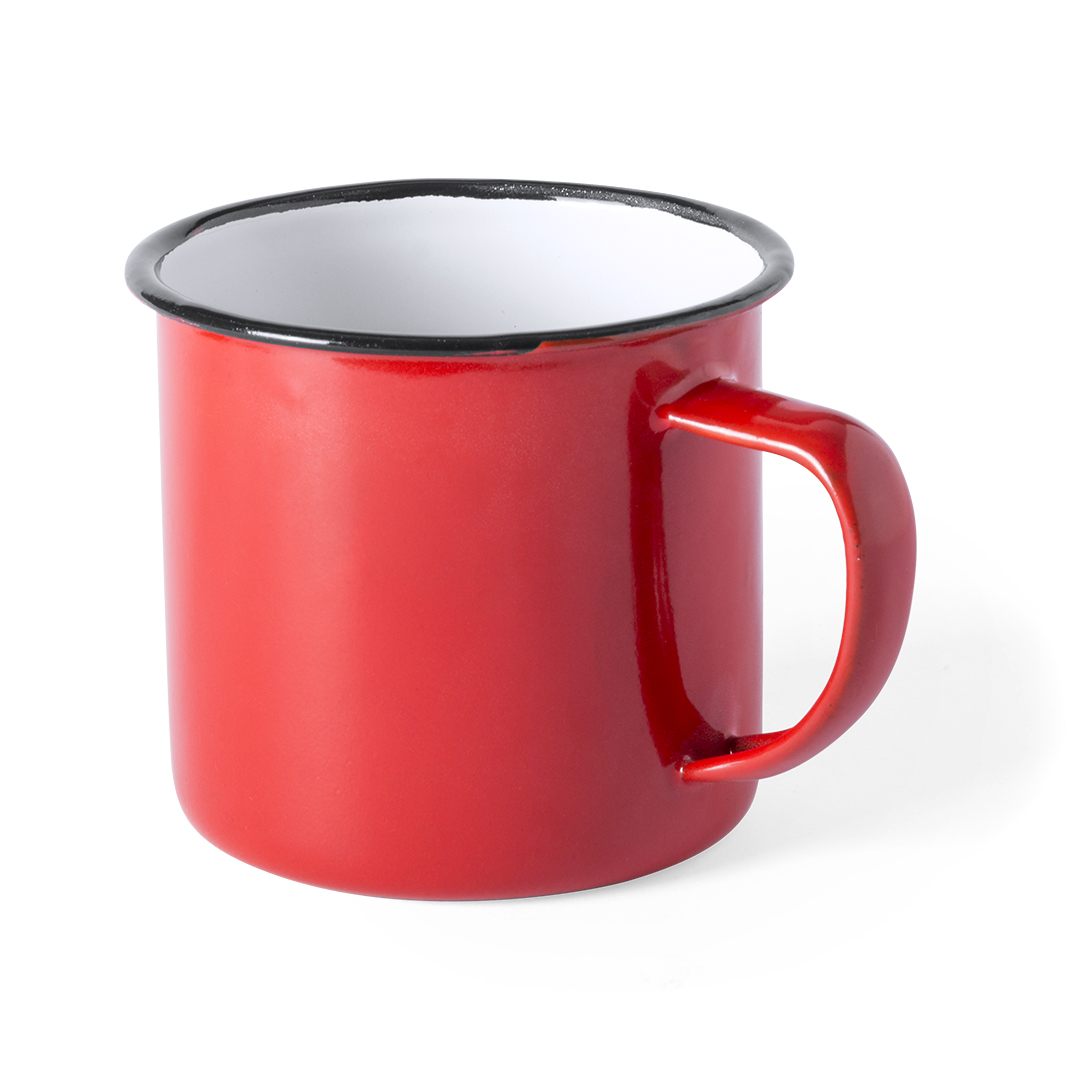 Taza Wilem Makito - Rojo