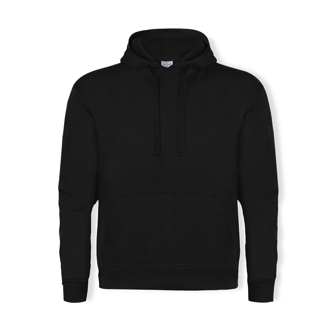 Sudadera Adulto con Capucha "keya" SWP280 Makito - Negro